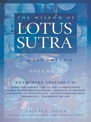 cover image of The Wisdom of the Lotus Sutra, Volume 2